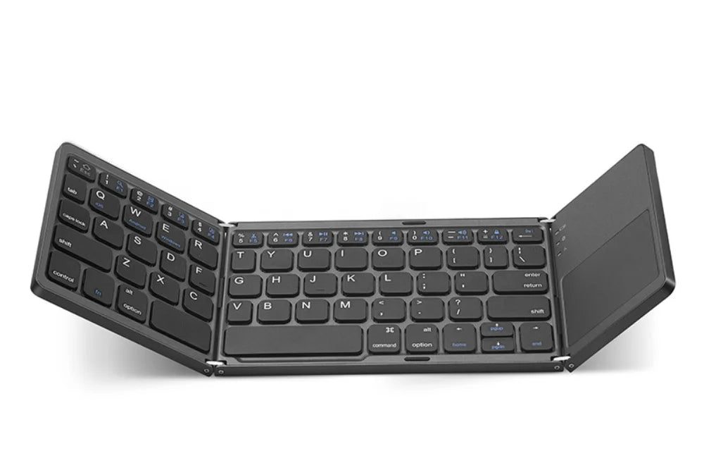 Sammenleggbart tastatur med trackpad bluetooth