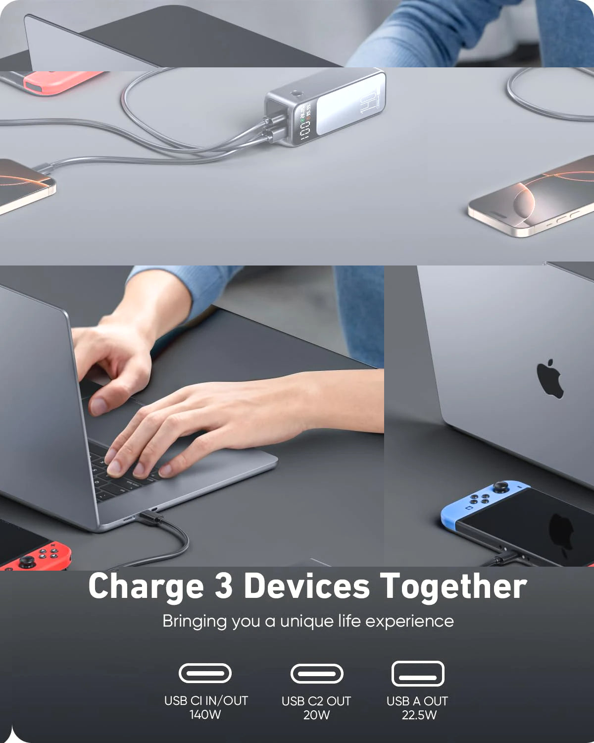 Power Bank 27000mah PD 140w