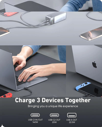 Power Bank 27000mah PD 140w