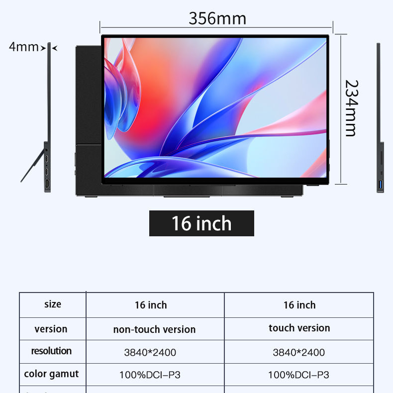 ProMonitor X16 4K OLED Touch inkl. Tripod