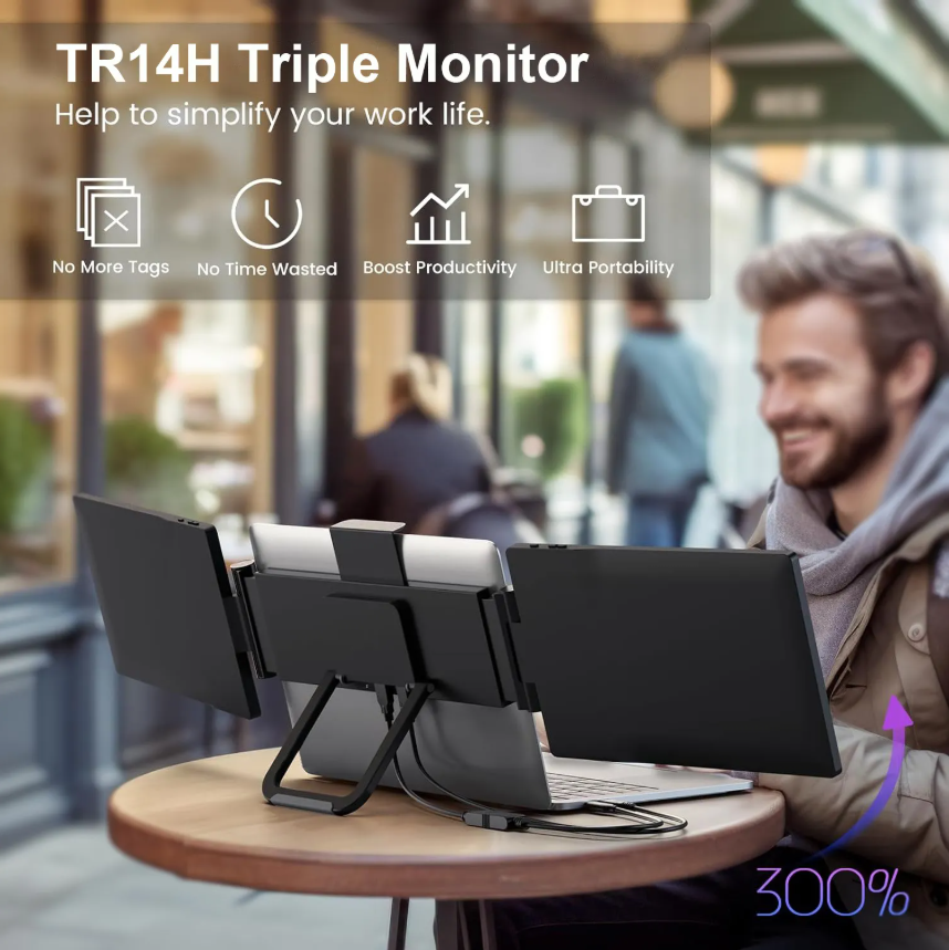 ProMonitor S2 14" 2 x 1920x1200 16:10 Skjermfeste
